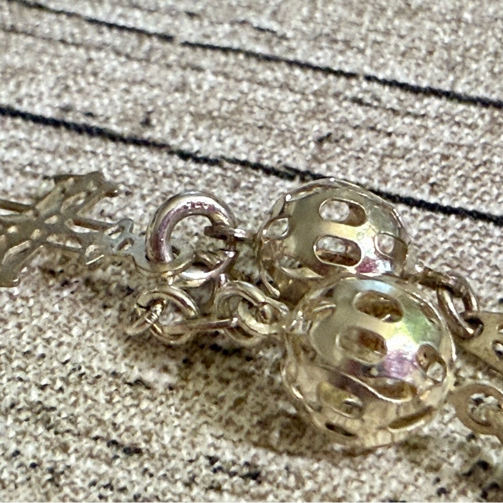 Rosary prayer bracelet with cross, string of beads arranged in a decade - Picture 5 of 7